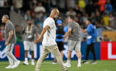غوارديولا يُفسر معاناة فريقه أمام الهلال