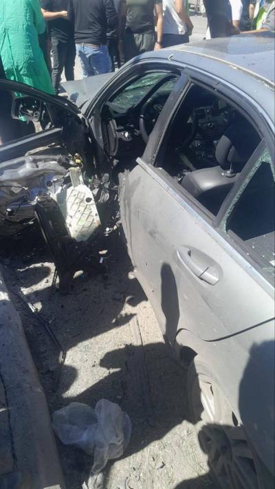 بالصورة.. مسيرة إسرائيلية تستهدف بلدة بنت جبيل
