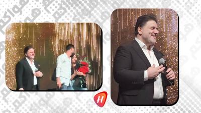 ملحم زين يشعل الأجواء في زحلة.. ابن شقيق نجوى كرم يتقدم لخطبة حبيبته على المسرح (فيديو)
