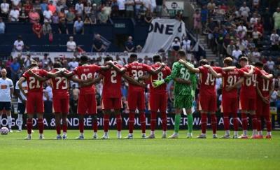ليفربول يفوز بثلاثية في مباراة تكريم جوتا