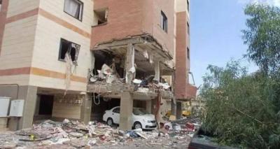 7 مصابين بانفجار في مبنى سكني على مشارف مدينة قم الإيرانية