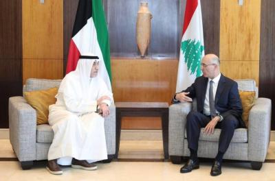الحجار يستقبل نظيره الكويتي وتأكيد على تعزيز التعاون الأمني بين البلدين