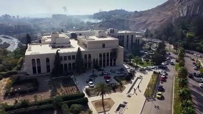 بالفيديو.. إسرائيل تستهدف القصر الرئاسي في دمشق