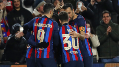 برشلونة يهزم سوسييداد ويصعد لنصف نهائي كأس إسبانيا