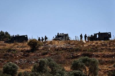 مواجهات بين فلسطينيين والجيش الإسرائيلي خلال مسيرة ضد مركز استيطاني مستحدث