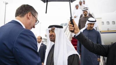 محمد بن زايد: الإمارات حريصة على تطوير علاقاتها التنموية مع صربيا