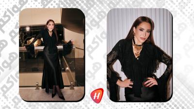 عبير نعمة أميرة متحصنة بالسواد ..تلمع مع مجوهرات كريكور جوبتيان