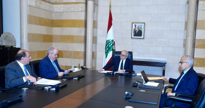 اجتماع في السرايا لتسريع العمل على مشروع قانون الفجوة المالية
