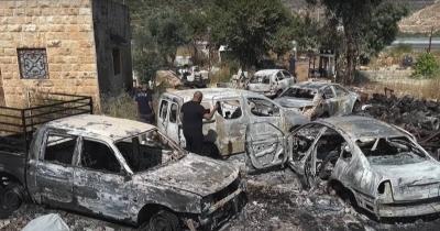 مستوطنون يهاجمون قرية مسيحية في الضفة