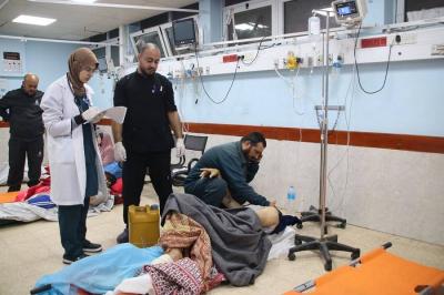 %300 نسبة إشغال المستشفيات في غزة