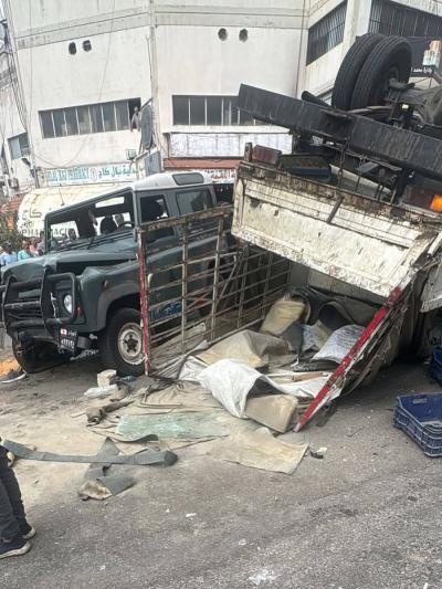 بالفيديو: حادث سير مروع في بشامون