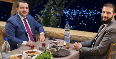 بالصورة... الشيباني مع الشرع في بلودان