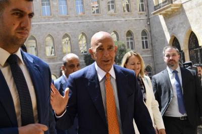 برّاك معزّياً عون: نقف إلى جانب لبنان