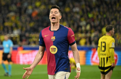 أخبار سيئة لبرشلونة.. تأكيد غياب ليفاندوفسكي عن الملاعب