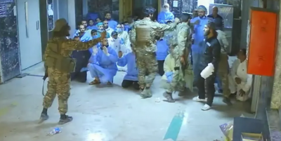 فيديو يوثق عملية إعدام ميداني داخل مستشفى السويداء