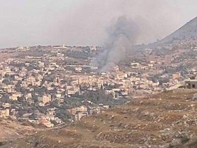 غارة إسرائيلية على دراجة نارية في بلدة عيترون