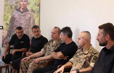 هيكل يتفقد موقع الانفجار ويعزّي عائلات شهداء الجيش
