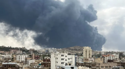 بالفيديو.. انفجاران عنيفان قرب محطة كهرباء في صنعاء