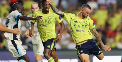 النصر في نهائي السوبر السعودي.. هزم الاتحاد بـ10 لاعبين
