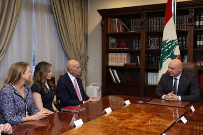 براك وأورتاغوس يلتقيان الرئيس عون...ماذا في جعبتهما؟