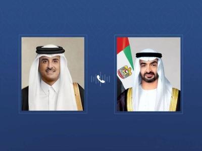محمد بن زايد: الاعتداء الاسرائيلي على قطر يقوّض أمن المنطقة ‏