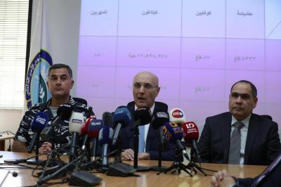 الحجار بعد ضبط شحنة كوكايين ضخمة: لن نرضى أن يكون لبنان ممرًا للمخدرات