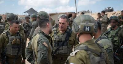رئيس الأركان الإسرائيلي يتفقّد غزة قبيل الهجوم المرتقب
