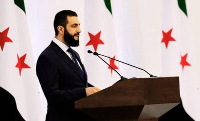 الشرع: المحادثات الأمنية مع إسرائيل قد تؤدي إلى نتائج في الأيام المقبلة
