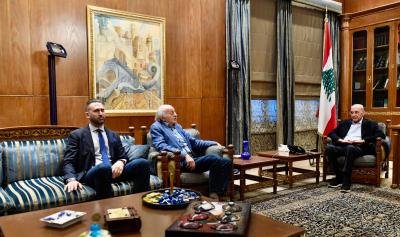 بري يبحث مع جنبلاط الأوضاع في لبنان والمنطقة