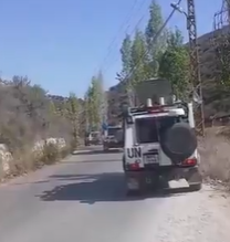 اعتراض دورية لليونيفيل في بلدة الجميجمة (فيديو)