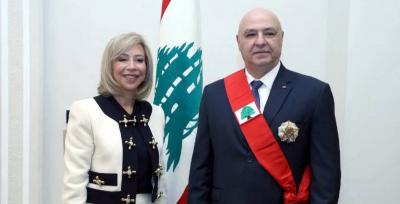الرئيس عون واللبنانية الأولى غادرا الى نيويورك