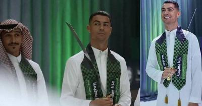 بالفيديو- رونالدو يحتفل باليوم الوطني السعودي... ويوجه رسالة 