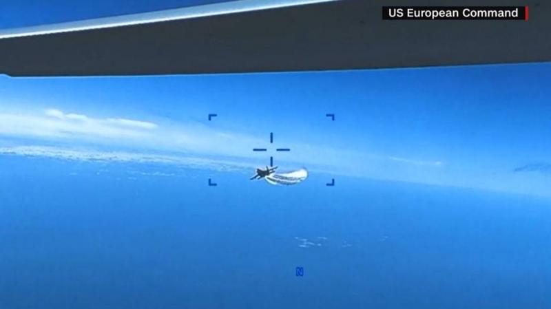 البنتاغون يعرض فيديو لإسقاط روسيا المسيّرة الأميركية