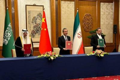 بعد اتفاق استئناف العلاقات بين الرياض وطهران.. ردود الفعل العربية والدولية تتوالى