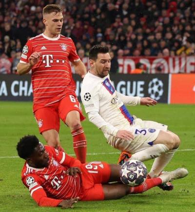 بايرن ميونخ يقصي باريس سان جيرمان من دوري الابطال