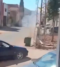 غارة إسرائيلية تستهدف بلدة عيترون (فيديو)