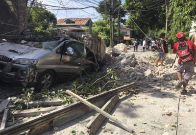 زلزال بقوة 6.7 يضرب جزيرة ليتي في الفلبين