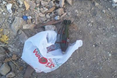 العثور على قذيفة هاون خلف الجامعة العربية في طرابلس