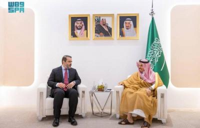 الشيباني يلتقي نظيره السعودي والأمين العام لمجلس التعاون الخليجي