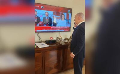 بالصّورة - نتنياهو يُتابع العملية عبر التلفاز