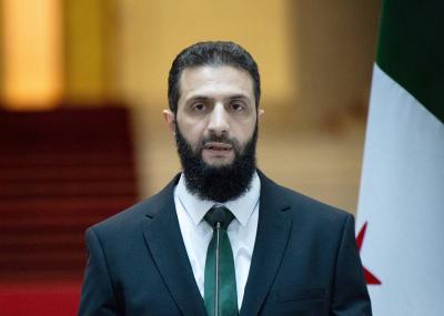 الشرع: إعادة إعمار سوريا تتطلب دعماً واسعاً من المجتمع ‏الدولي