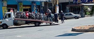 حملة أمنية في البقاع تضبط عددًا كبيرًا من سائقي الدراجات النارية