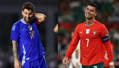 ميسي يرد على إنجاز كريستيانو رونالدو