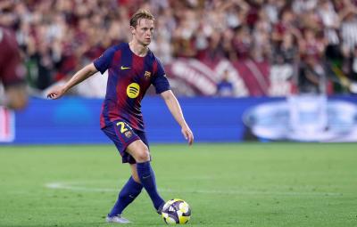 برشلونة يمدد تعاقده مع دي يونغ حتى عام 2029