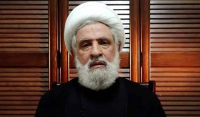 نعيم قاسم أبرق الى الحوثي معزيا بمقتل قائد هيئة الاركان العامة