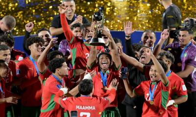 المغرب بطلا لكأس العالم للشباب ...والملك محمد السادس يهنئ المنتخب
