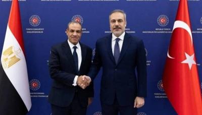 مصر وتركيا تشددان على تثبيت وقف إطلاق النار في غزة