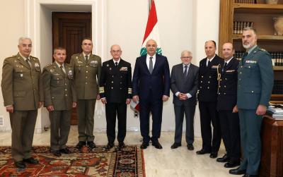 عون نوّه بتضحيات الجنود الاسبان باليونيفيل