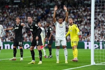 مبابي يُحّطم رقم أسطورة ريال مدريد في مباراة يوفنتوس!