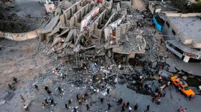 رغم إعلان ترامب استئناف وقف النار... قصف إسرائيلي عنيف على خان يونس